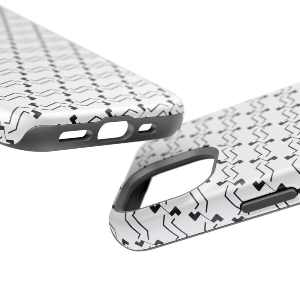 Zigzag stripes | Magnetic Tough Case For iPhone - Image 71