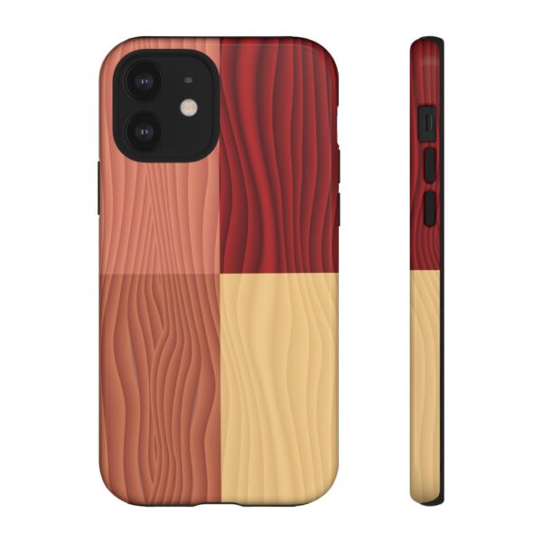 Wood Grain Tough Cases Custom Phone Cases For iPhone Google Pixel and Samsung Series - Image 33