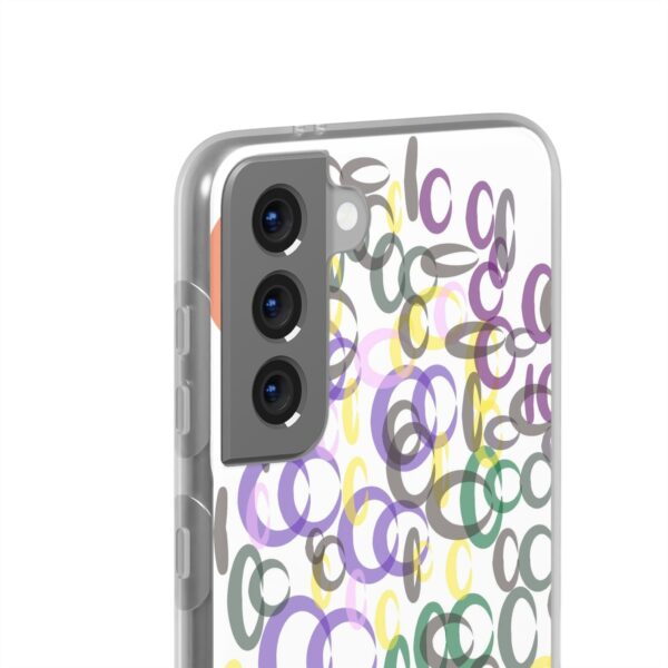 Colorful. Circles Flexi Cases For iPhone Samsung - Image 156