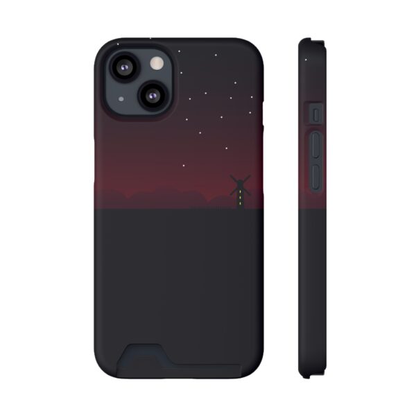 Wind Mill On Phone Case With Card Holder Custom Phone Cases For iPhone and Samsung - Image 109
