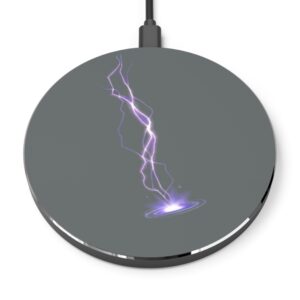 Lightning Strike | Fast Wireless Charger | Dark Grey