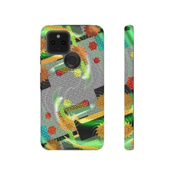 Rainbow Designs Stunning Flowers On Tough Cases Custom Phone Cases For iPhone Google Pixel and Samsung Series - Image 69