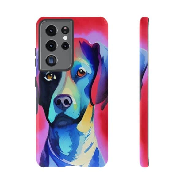 Dog Portrait On Tough Cases Custom Phone Cases For iPhone Google Pixel and Samsung Series - Image 63