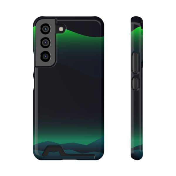 Aurora Lights On Phone Case With Card Holder Custom Phone Cases For iPhone and Samsung - Image 81