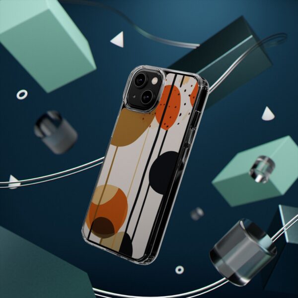 Orange Floral and Polka Dot Clear Cases - Image 55