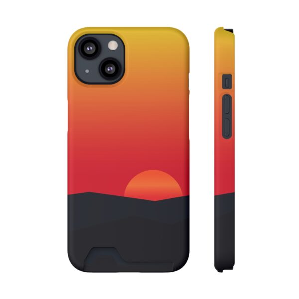 Mountain Scenery On Phone Case With Card Holder Custom Phone Cases For iPhone and Samsung - Image 29