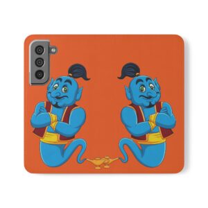 Genie Of The Lamp Flip Cases Custom Phone Cases For iPhone and Samsung Series