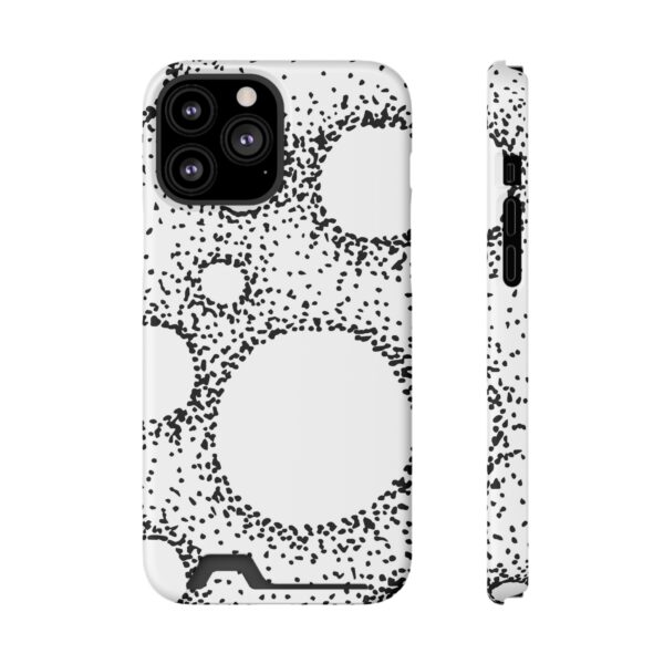 Rounded Shapes Phone Case With Card Holder Custom Phone Case For iPhone and Samsung - Image 53