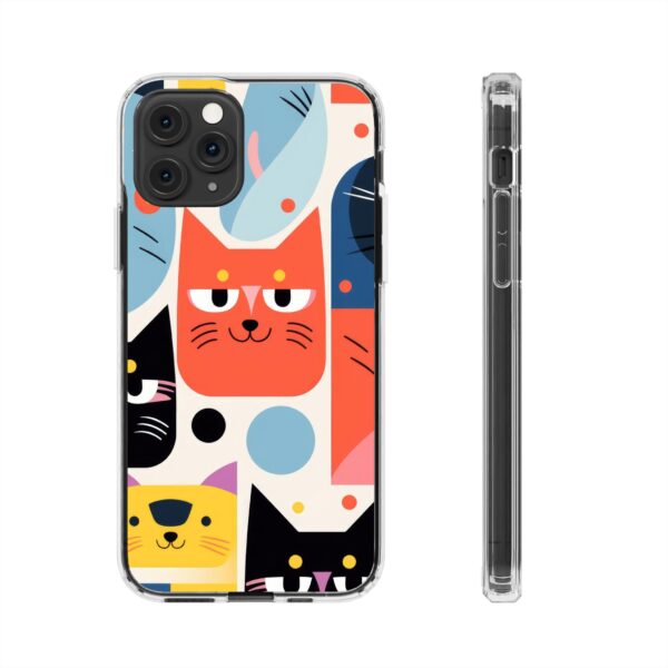Cute cats Clear Cases For iPhone and Samsung - Image 37