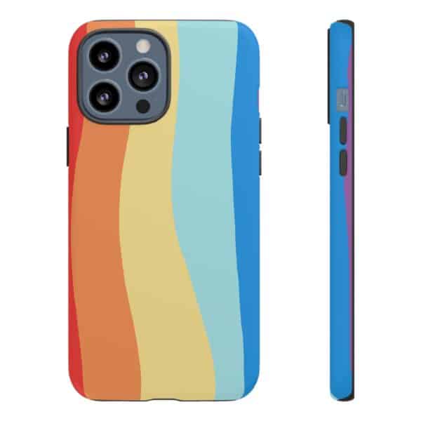 Rainbow Designs Multi Colour On Tough Cases Custom Phone Cases For iPhone Google Pixel and Samsung Series - Image 52