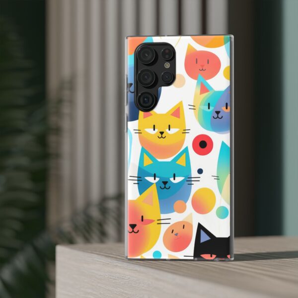 Funny Cat Flexi Cases For iPhone and Samsung - Image 186