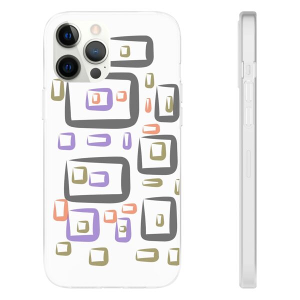 Colorful Circles Gingham Flexi Cases For iPhone and Samsung - Image 75