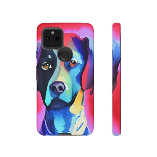 Dog Portrait On Tough Cases Custom Phone Cases For iPhone Google Pixel and Samsung Series - Image 69