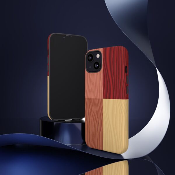 Wood Grain Tough Cases Custom Phone Cases For iPhone Google Pixel and Samsung Series - Image 42