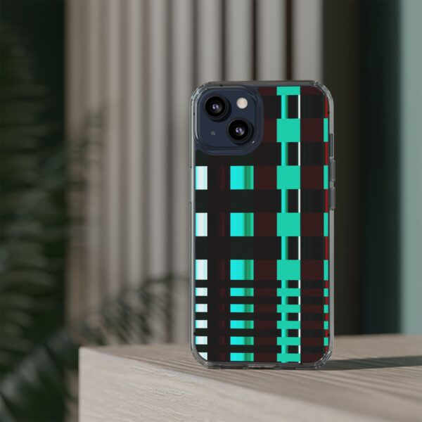 Irregular Geometric Shapes Clear Cases For Samsung and iPhone - Image 3