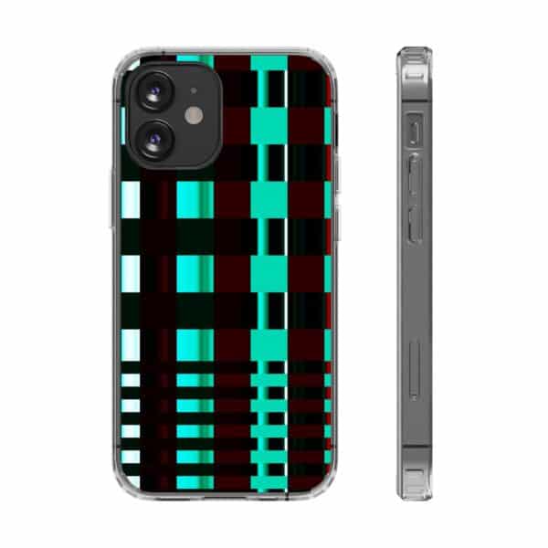 Irregular Geometric Shapes Clear Cases For Samsung and iPhone - Image 25