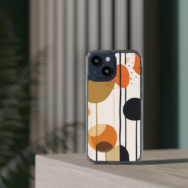 Orange Floral and Polka Dot Clear Cases - Image 6