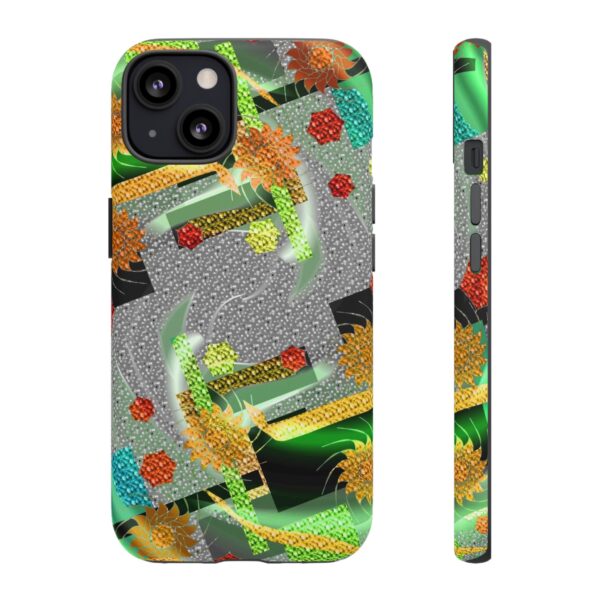 Rainbow Designs Stunning Flowers On Tough Cases Custom Phone Cases For iPhone Google Pixel and Samsung Series - Image 41