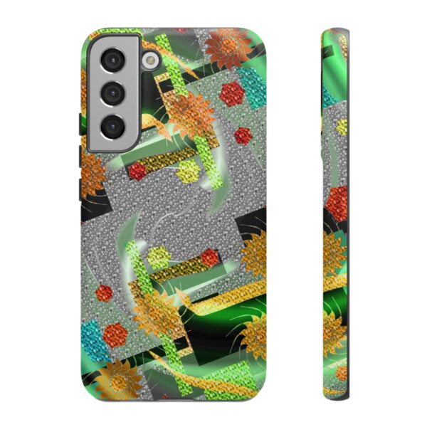 Rainbow Designs Stunning Flowers On Tough Cases Custom Phone Cases For iPhone Google Pixel and Samsung Series - Image 89