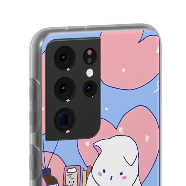 White Cat Flexi Cases For Samsung and iPhone - Image 162