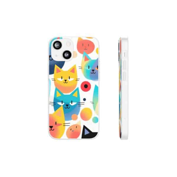 Funny Cat Flexi Cases For iPhone and Samsung - Image 130