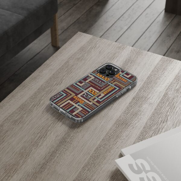 Digital Pattern Clear Cases For iPhone and Samsung - Image 32