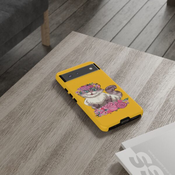 Cute Cat Tough Cases Custom Phone Cases For iPhone Google Pixel and Samsung Series - Image 72
