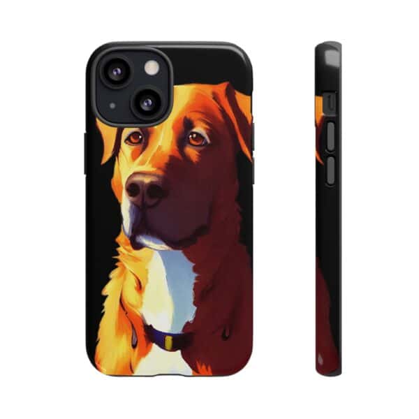 Dog Portrait On Tough Cases Custom Phone Cases For iPhone Google Pixel and Samsung Series. - Image 43