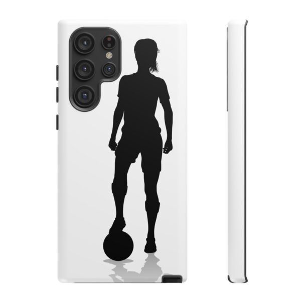 Silhouette Football Player Women Tough Cases Custom Phone Cases For iPhone Google Pixel and Samsung Series - Image 78