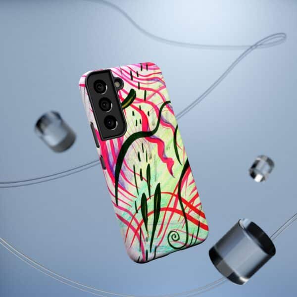 Abstract On Impact-Resistant Cases Custom Phone Cases For iPhone and Samsung Galaxy Series - Image 62