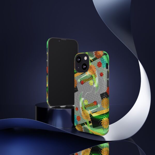 Rainbow Designs Stunning Flowers On Tough Cases Custom Phone Cases For iPhone Google Pixel and Samsung Series - Image 44