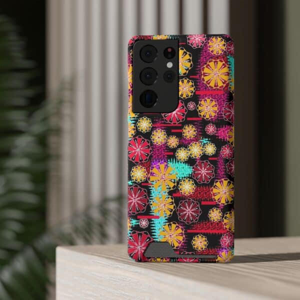 Rainbow Designs Phone Case With Card Holder For iPhone and Samsung - Image 76