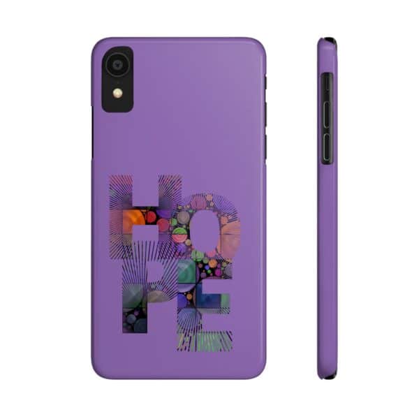 Rainbow Designs "HOPE" On Slim Phone Cases, Case-Mate For iPhone  and  Samsung - Image 9