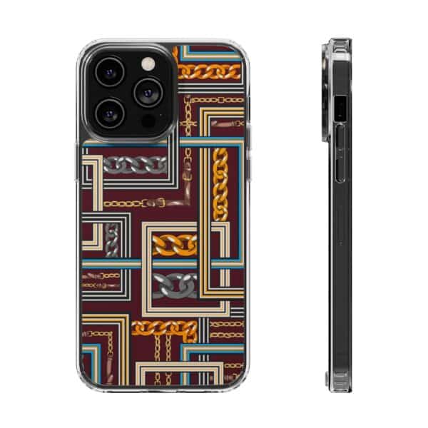 Digital Pattern Clear Cases For iPhone and Samsung - Image 64