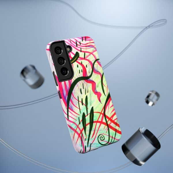Abstract On Impact-Resistant Cases Custom Phone Cases For iPhone and Samsung Galaxy Series - Image 66