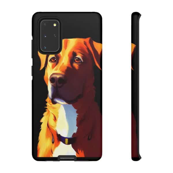 Dog Portrait On Tough Cases Custom Phone Cases For iPhone Google Pixel and Samsung Series. - Image 30