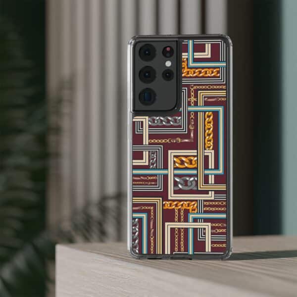 Digital Pattern Clear Cases For iPhone and Samsung - Image 21