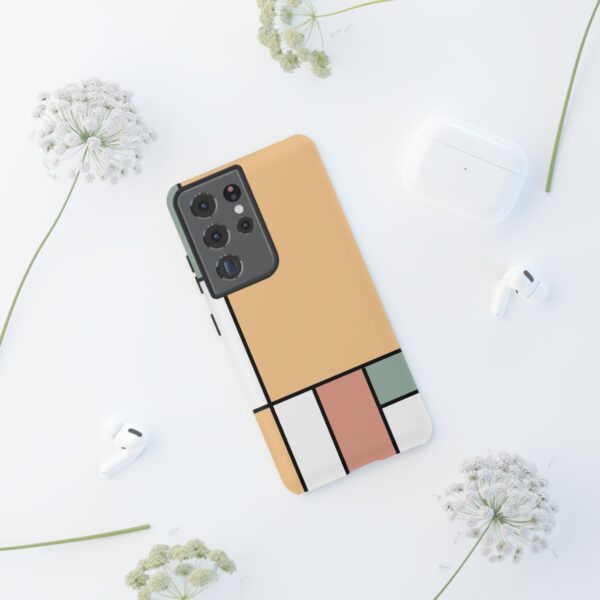 Mondrian Art On Tough Cases Custom Phone Cases For iPhone Google Pixel and Samsung Series - Image 66