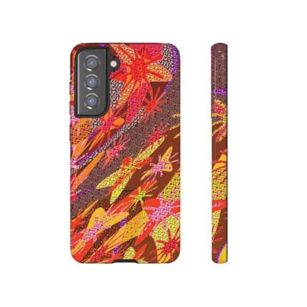 Rainbow Designs Stunning Flowers On Tough Cases Custom Phone Cases For iPhone Google Pixel and Samsung Series - Image 79