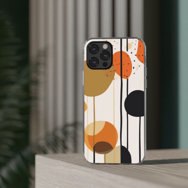 Orange Floral and Polka Dot Clear Cases - Image 30