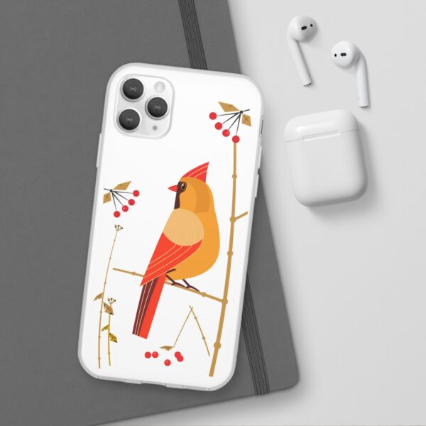 Red Cardinal Female On Flexi Cases Custom Phone Cases For iPhone and Samsung Series - Image 42