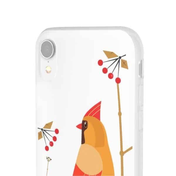 Red Cardinal Female On Flexi Cases Custom Phone Cases For iPhone and Samsung Series - Image 104