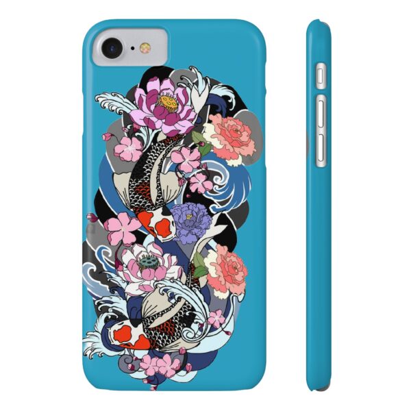 Flowers On Slim Phone Cases Case-Mate Custom Phone Cases For iPhone and Samsung Series - Image 2