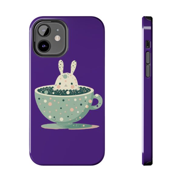 Cute Bunny in a Coffee Cup On Tough Phone Cases, Case-Mate Custom Phone Case For iPhone Series - Image 24