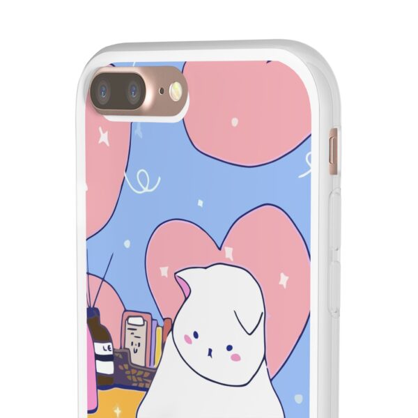 White Cat Flexi Cases For Samsung and iPhone - Image 112