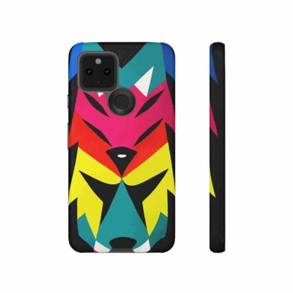 Rainbow Designs Wolf Head On Tough Cases Custom Phone Cases For iPhone Google Pixel and Samsung Series - Image 69