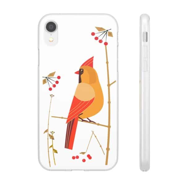 Red Cardinal Female On Flexi Cases Custom Phone Cases For iPhone and Samsung Series - Image 16