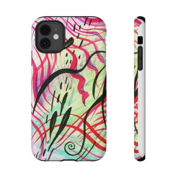 Abstract On Impact-Resistant Cases Custom Phone Cases For iPhone and Samsung Galaxy Series - Image 33