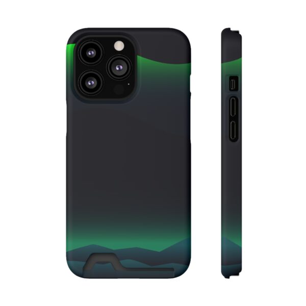 Aurora Lights On Phone Case With Card Holder Custom Phone Cases For iPhone and Samsung - Image 125