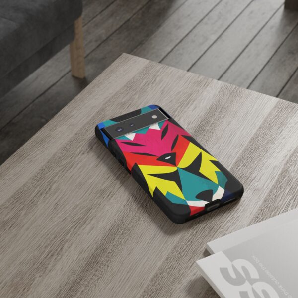 Rainbow Designs Wolf Head On Tough Cases Custom Phone Cases For iPhone Google Pixel and Samsung Series - Image 74